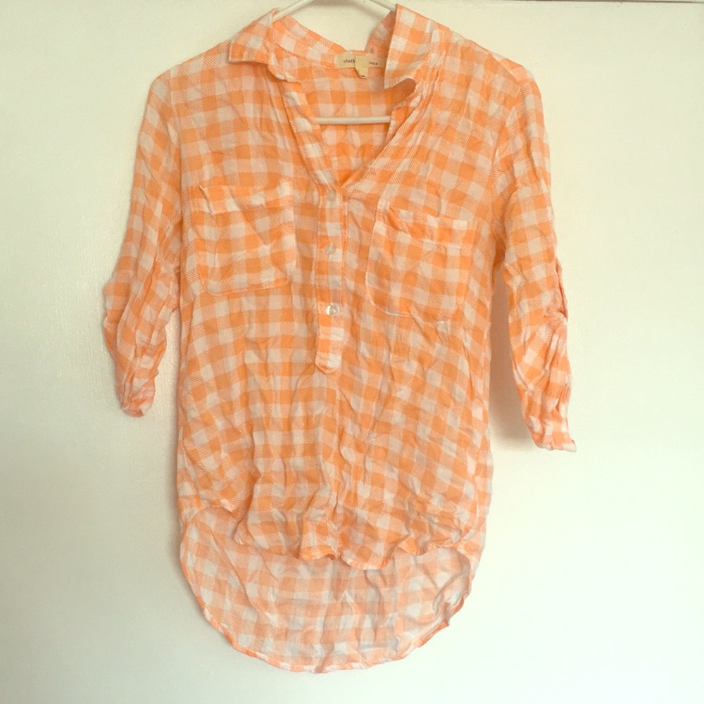 Cloth & Stone Plaid Popover